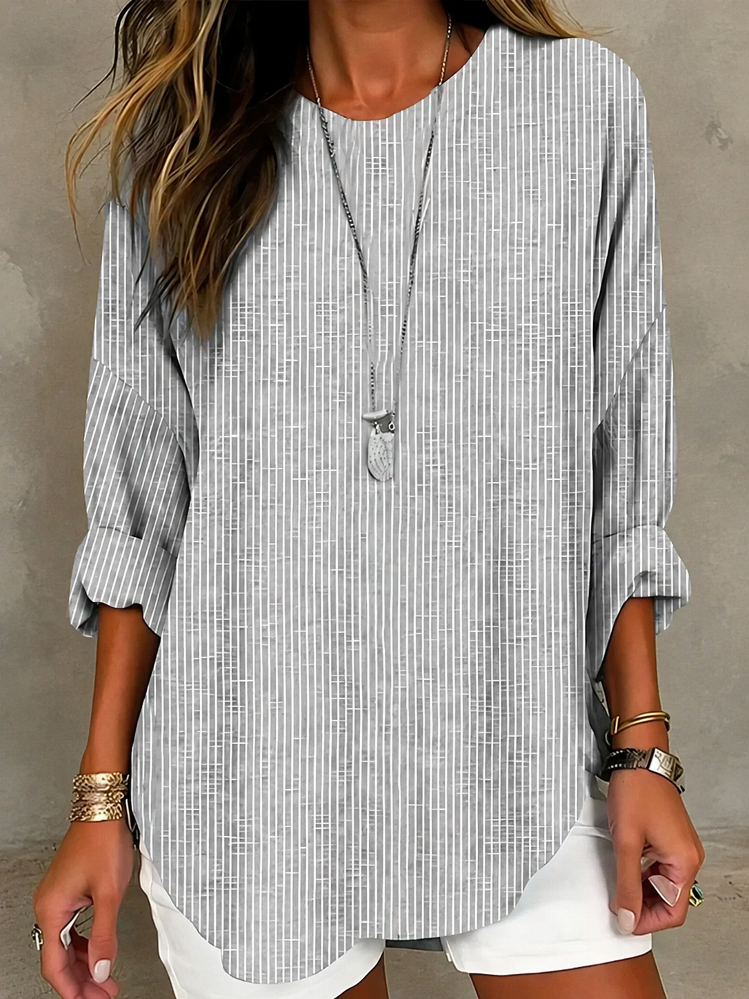 Claudia | Blusa Casual Essential