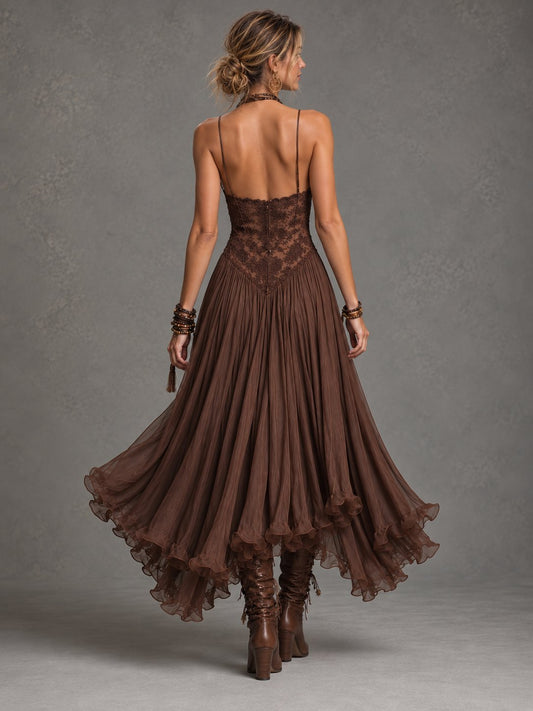 Vestido Elodie con Lucía — vista 2 — Almara Boutique