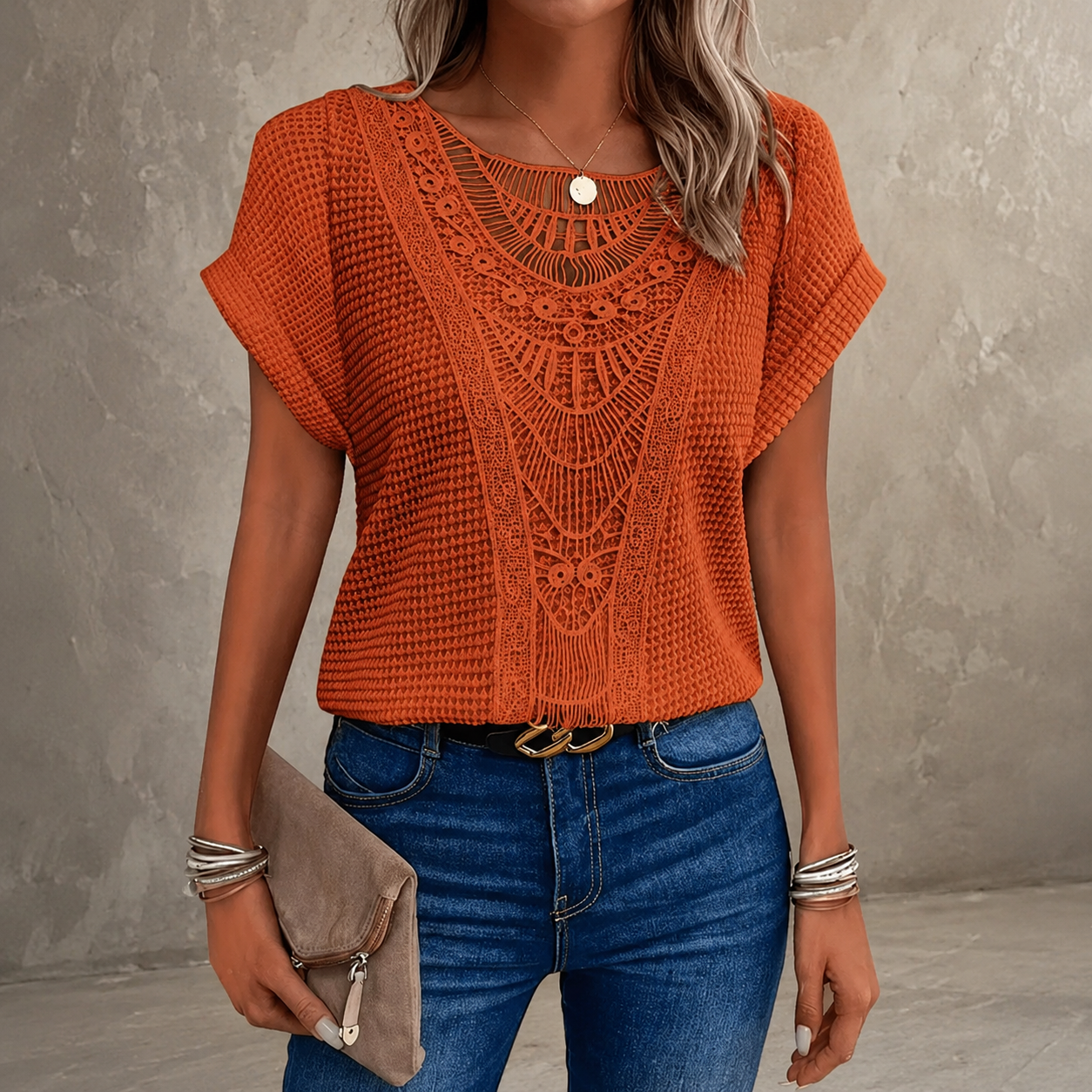 Alba | Blusa Boho Elegance