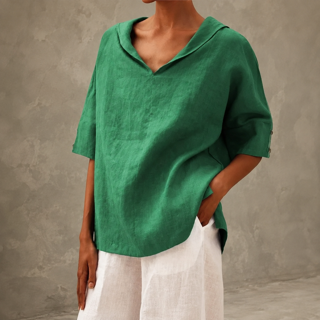 Valeria | Blusa Linen Essence