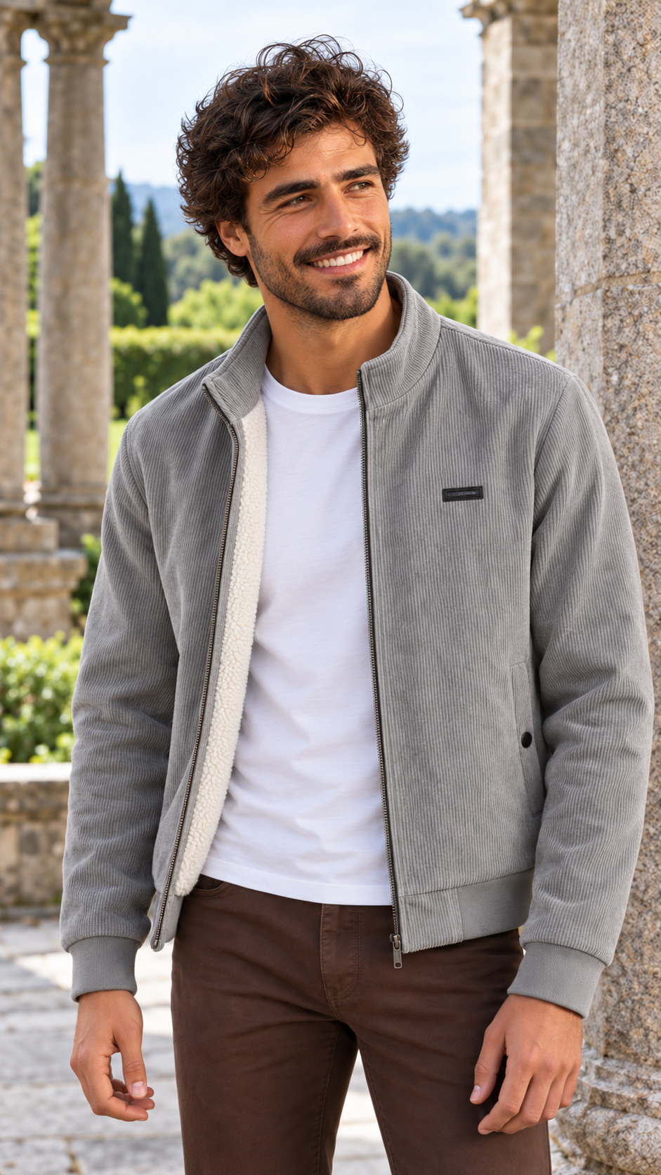 Adriano — gris — Almara Boutique