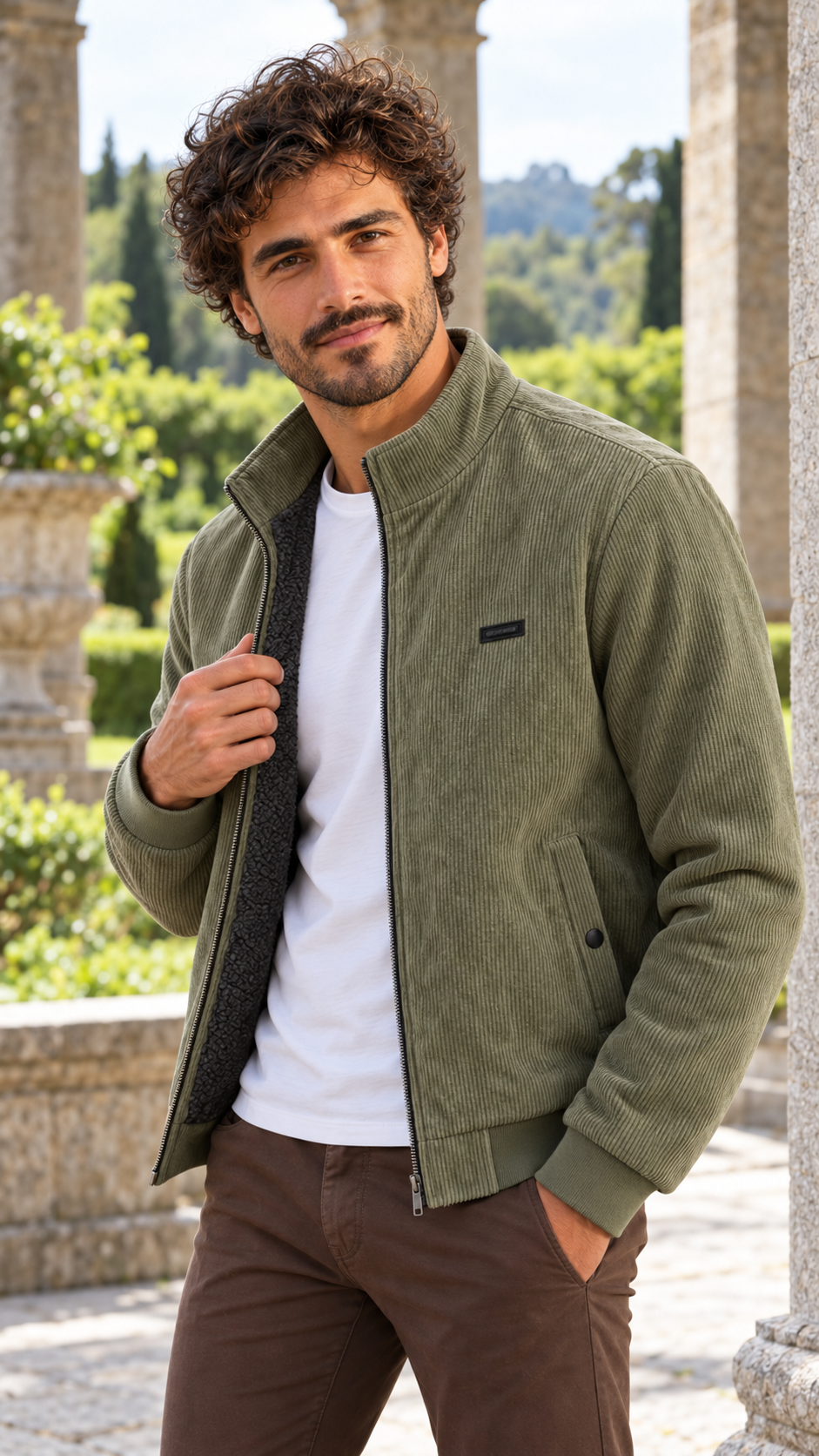 Adriano — verde — Almara Boutique