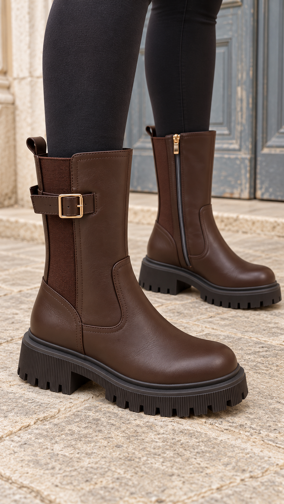 Botas Inés marron · portada
