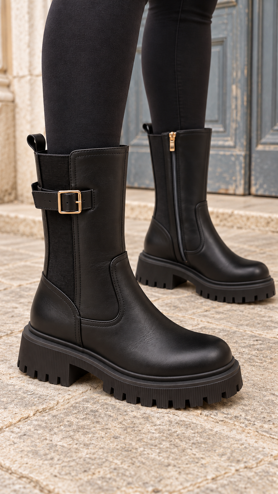 Botas Inés negro · portada