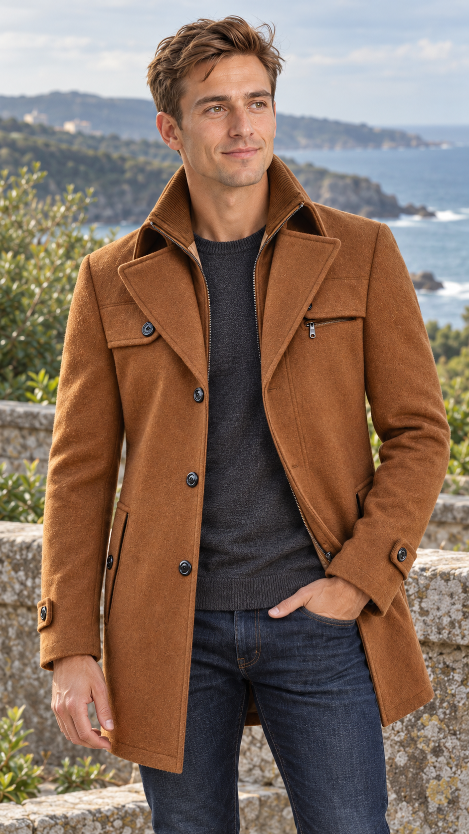 Víctor — marron — Almara Boutique